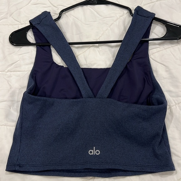 Alo Yoga Ribbed Tank - Picture 3 of 4